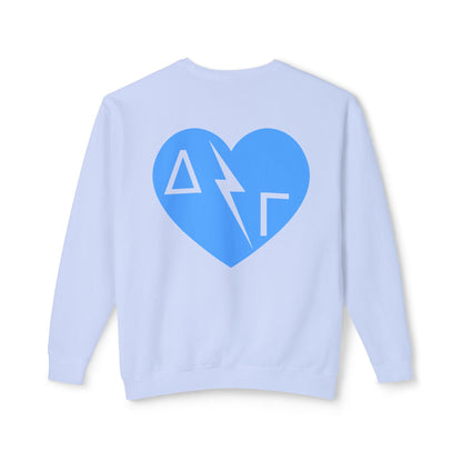 Delta Gamma Heart Sweatshirt - Ivy Society
