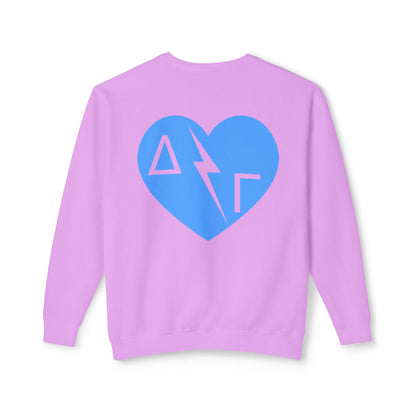 Delta Gamma Heart Sweatshirt - Ivy Society
