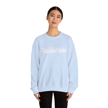 Zeta Tau Alpha baseball sweatshirt - Ivy Society