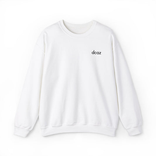 DCAZ Sweatshirt Embroidered Black Logo - Ivy Society
