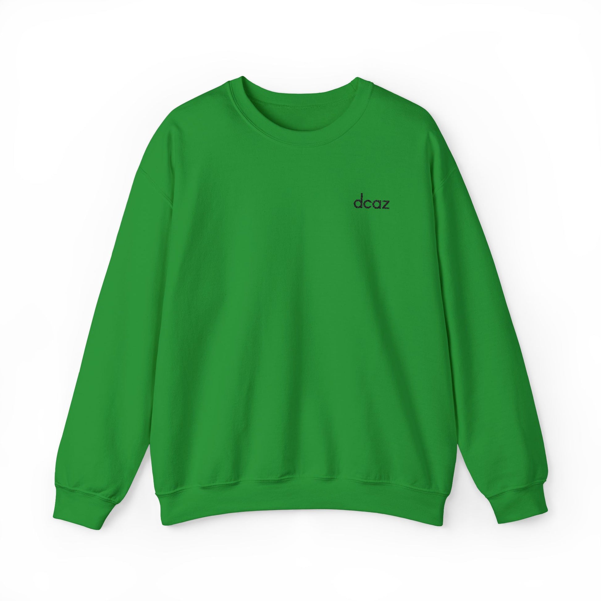 DCAZ Sweatshirt Embroidered Black Logo - Ivy Society