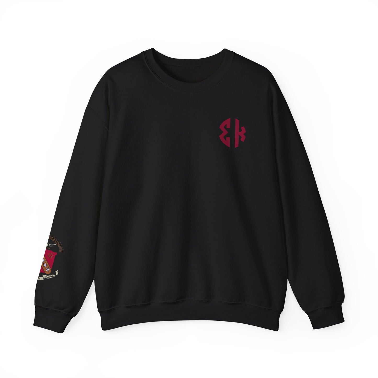 Sigma Kappa Crest Sleeve Sweatshirt - Ivy Society