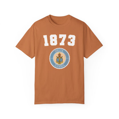 1873 Delta Gamma Crest T shirt - Ivy Society