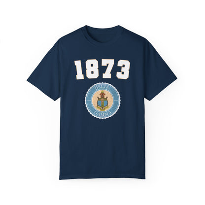 1873 Delta Gamma Crest T shirt - Ivy Society