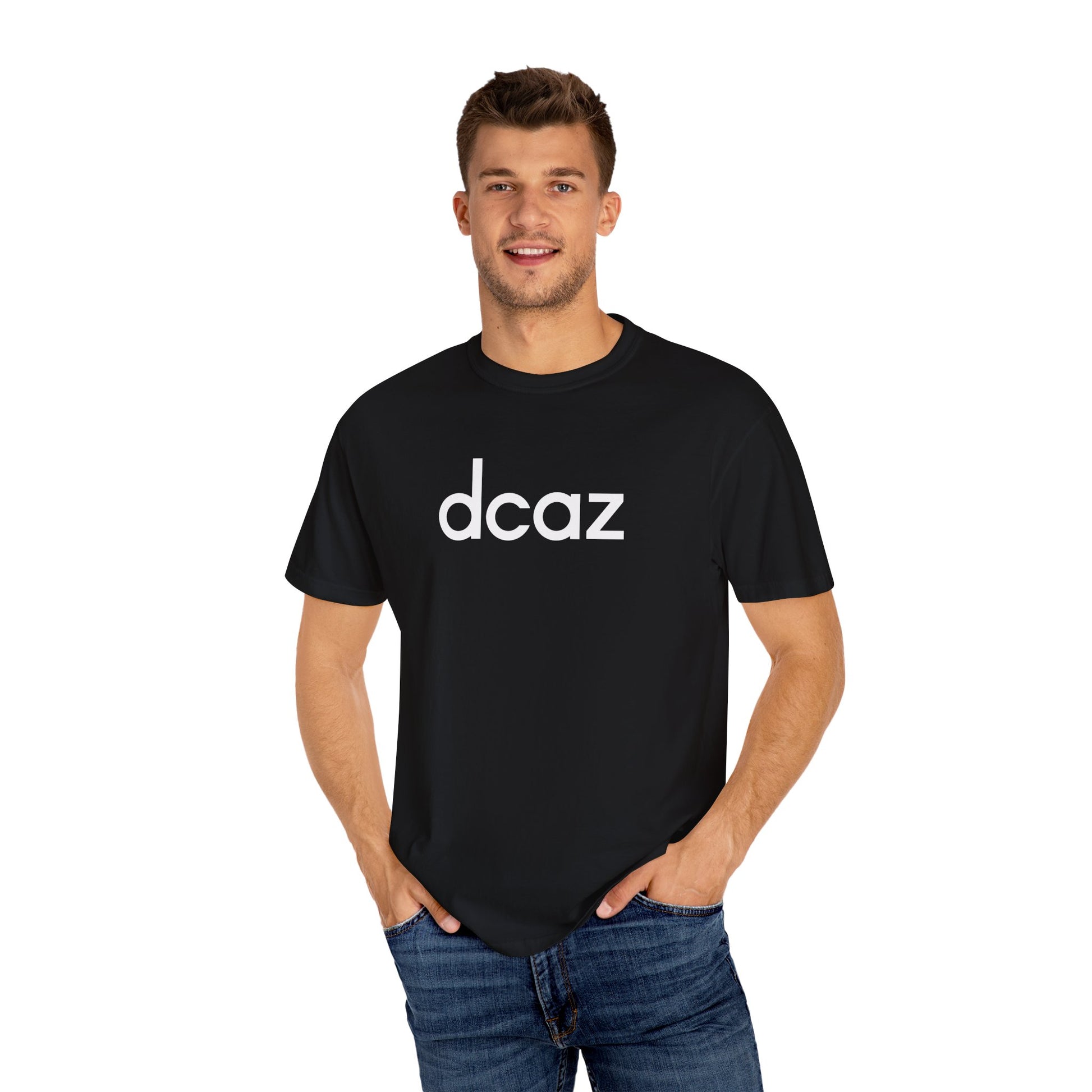 DCAZ T Shirt Largo Logo White - Ivy Society