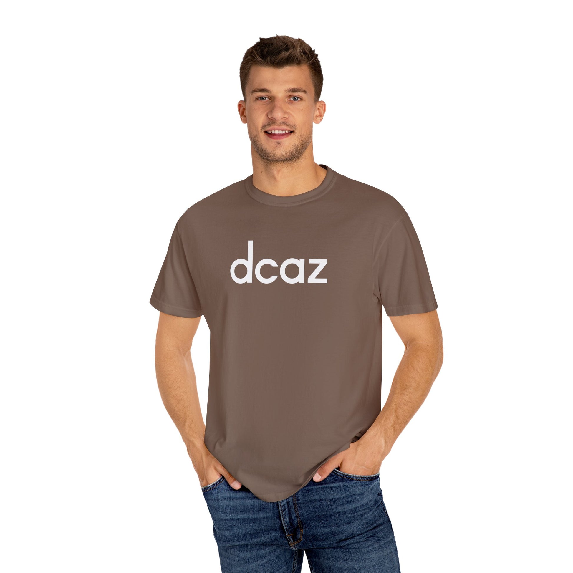 DCAZ T Shirt Largo Logo White - Ivy Society
