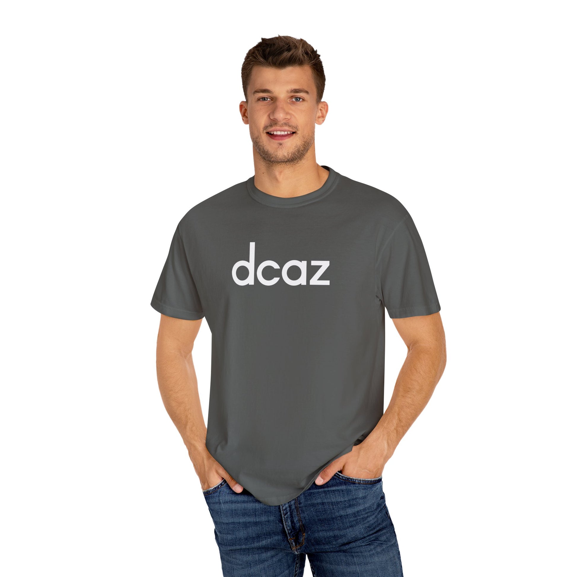 DCAZ T Shirt Largo Logo White - Ivy Society