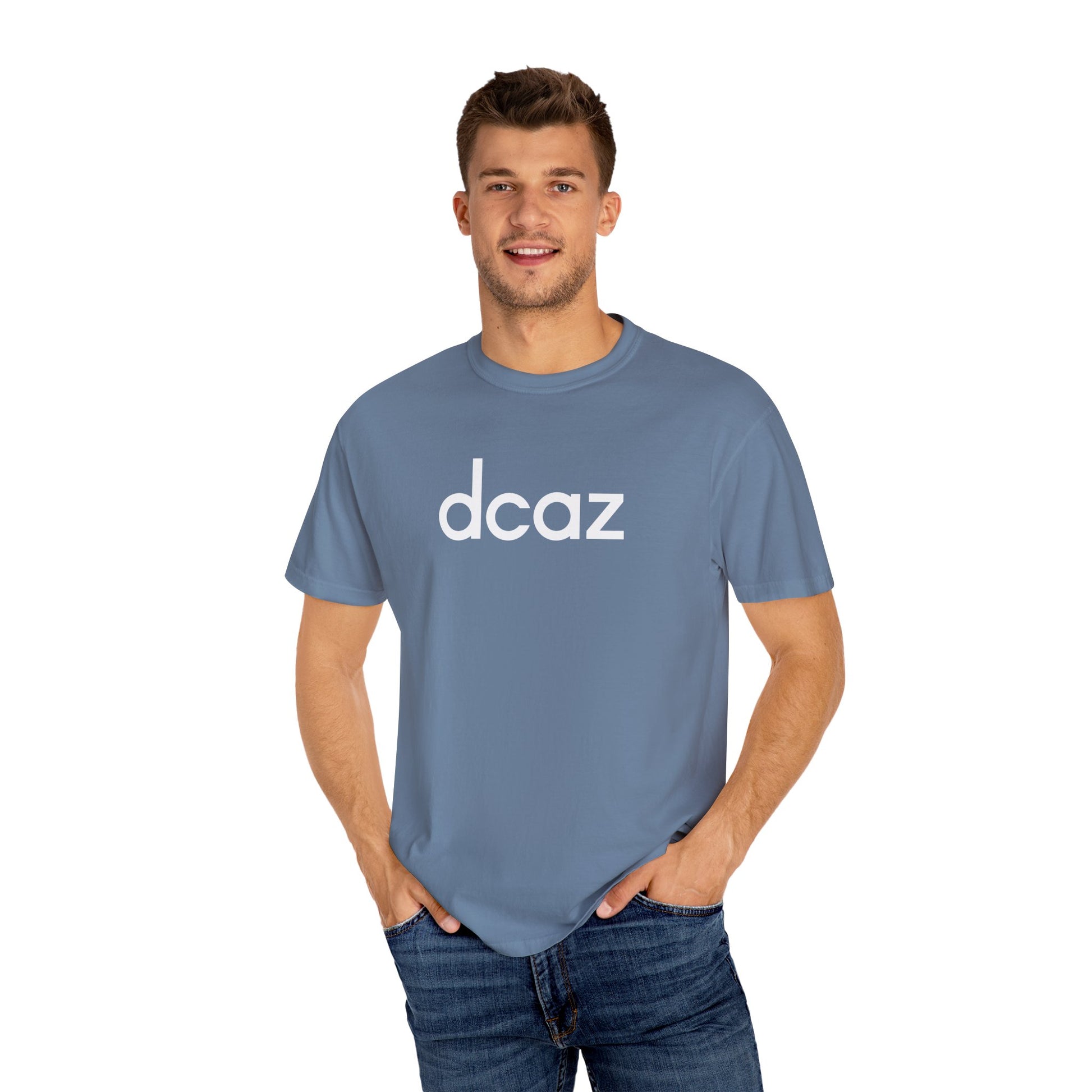 DCAZ T Shirt Largo Logo White - Ivy Society