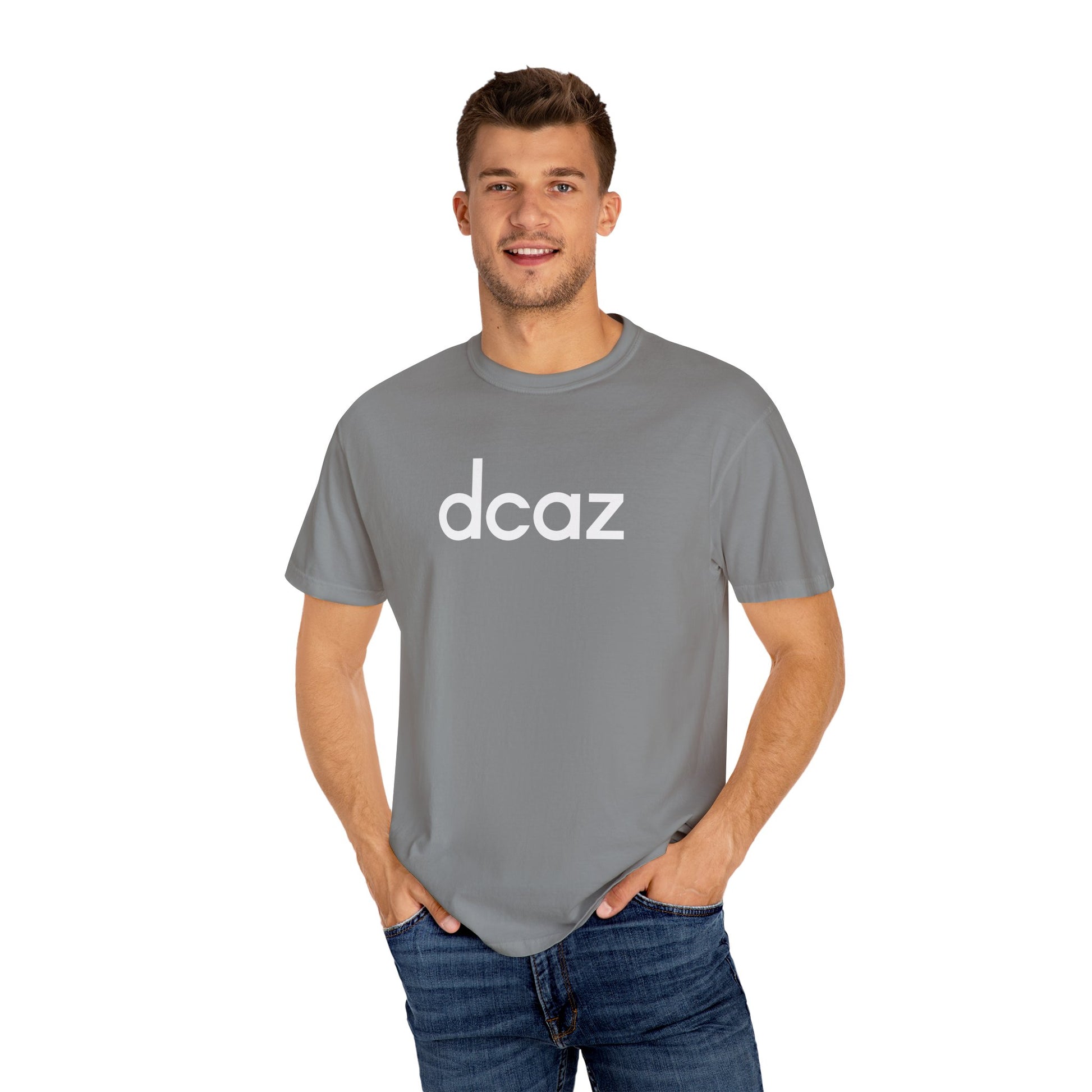 DCAZ T Shirt Largo Logo White - Ivy Society