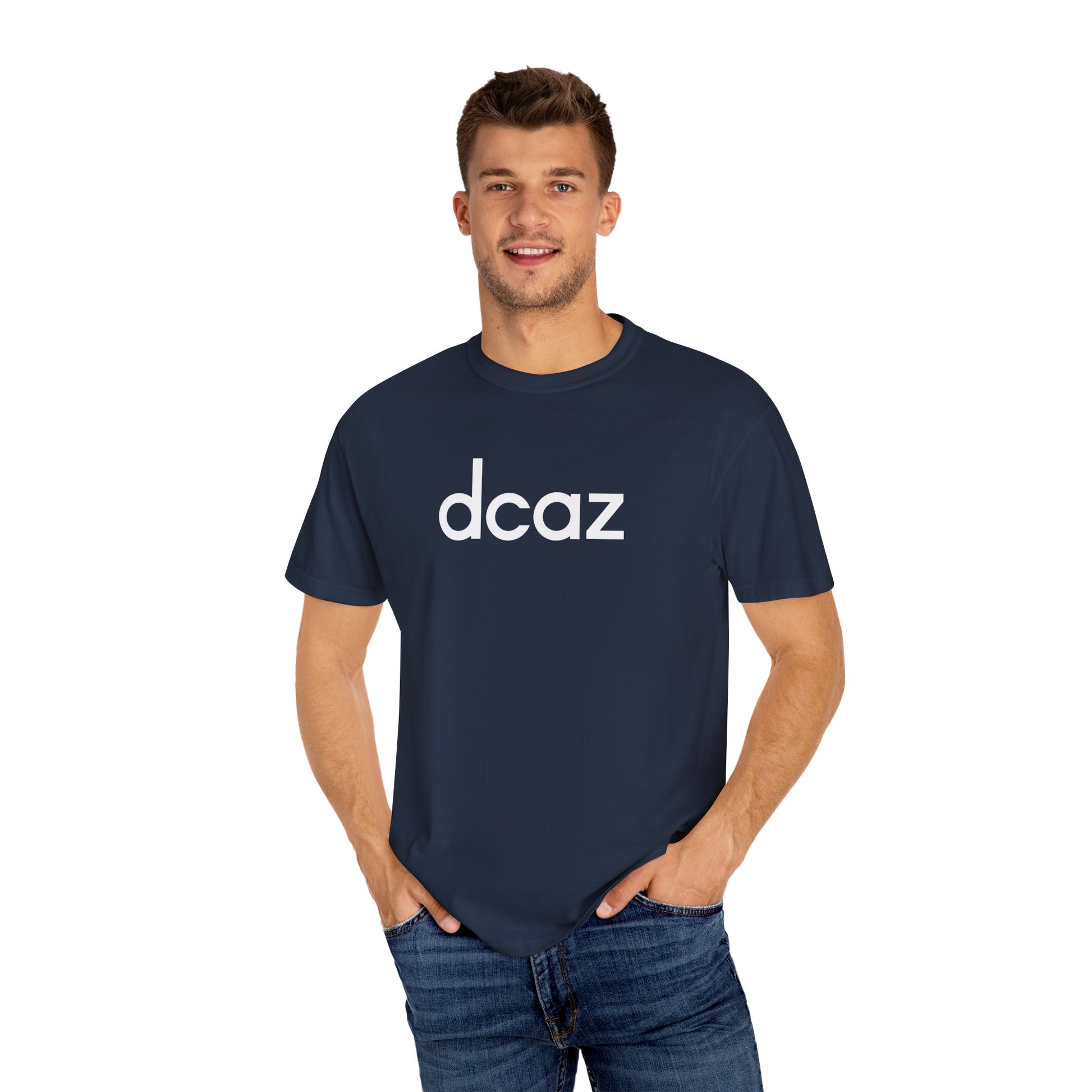 DCAZ T Shirt Largo Logo White - Ivy Society