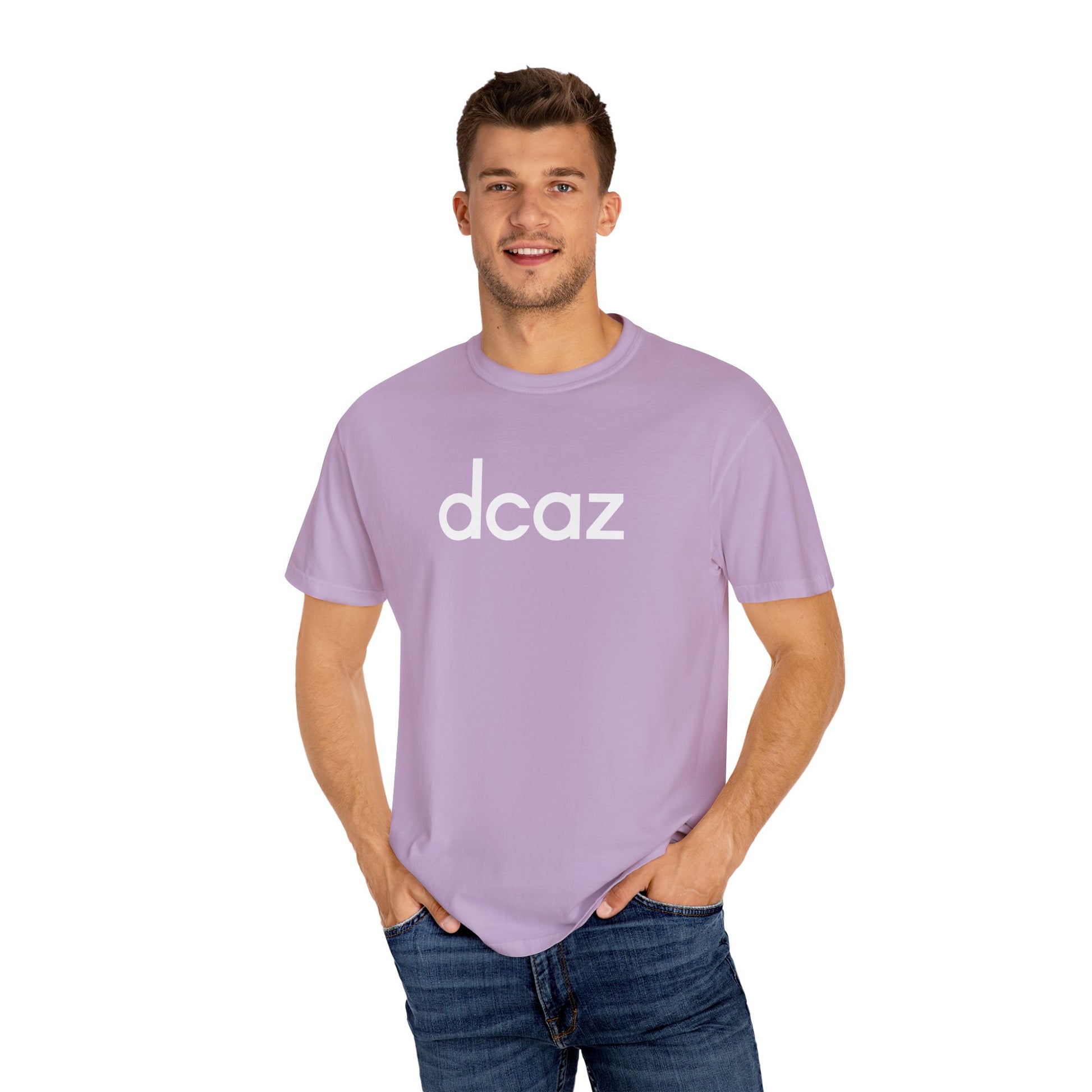 DCAZ T Shirt Largo Logo White - Ivy Society