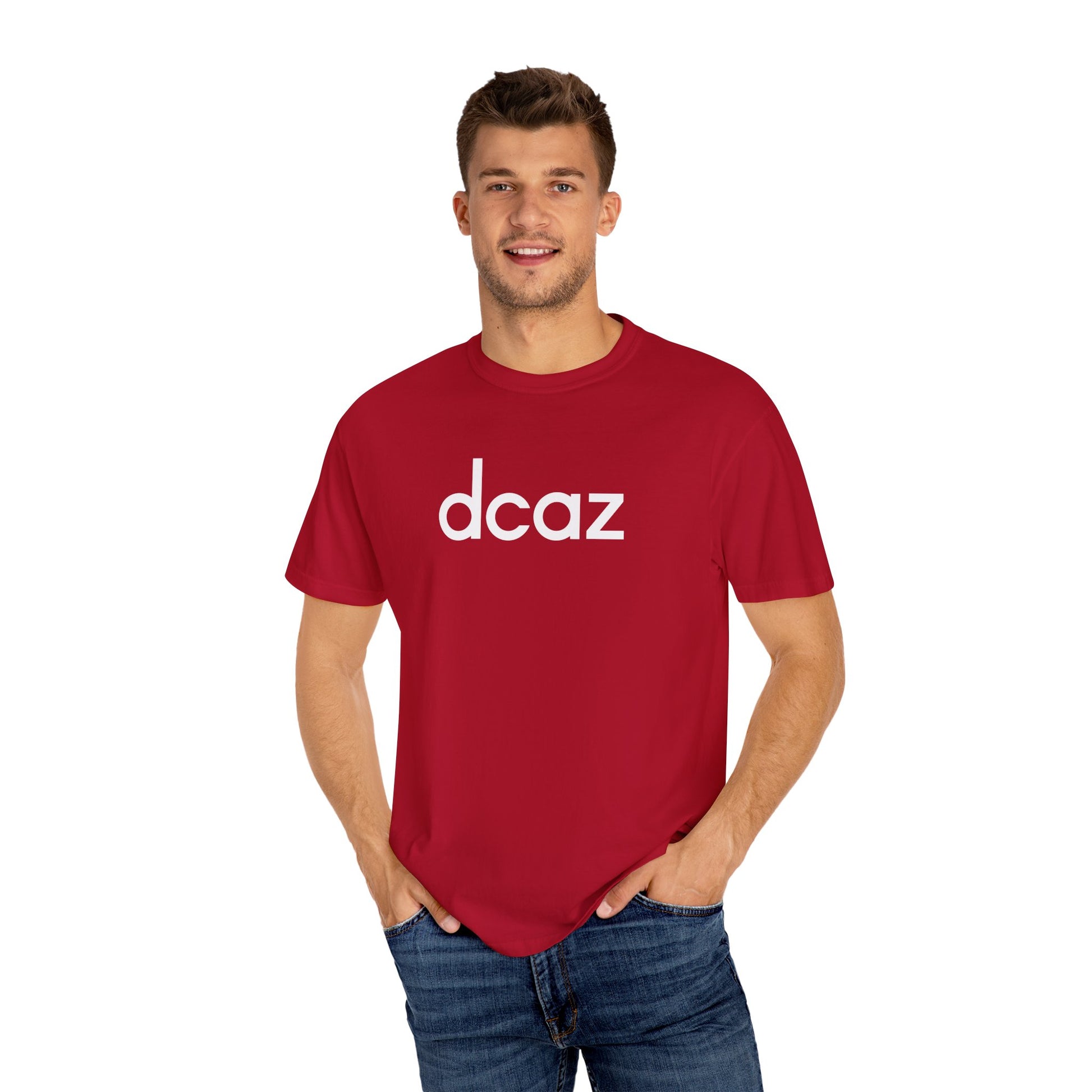DCAZ T Shirt Largo Logo White - Ivy Society