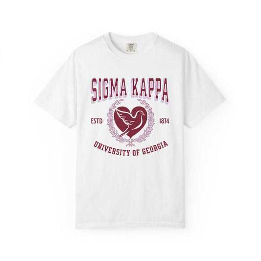 Sigma Kappa Collegiate T Shirt - Ivy Society