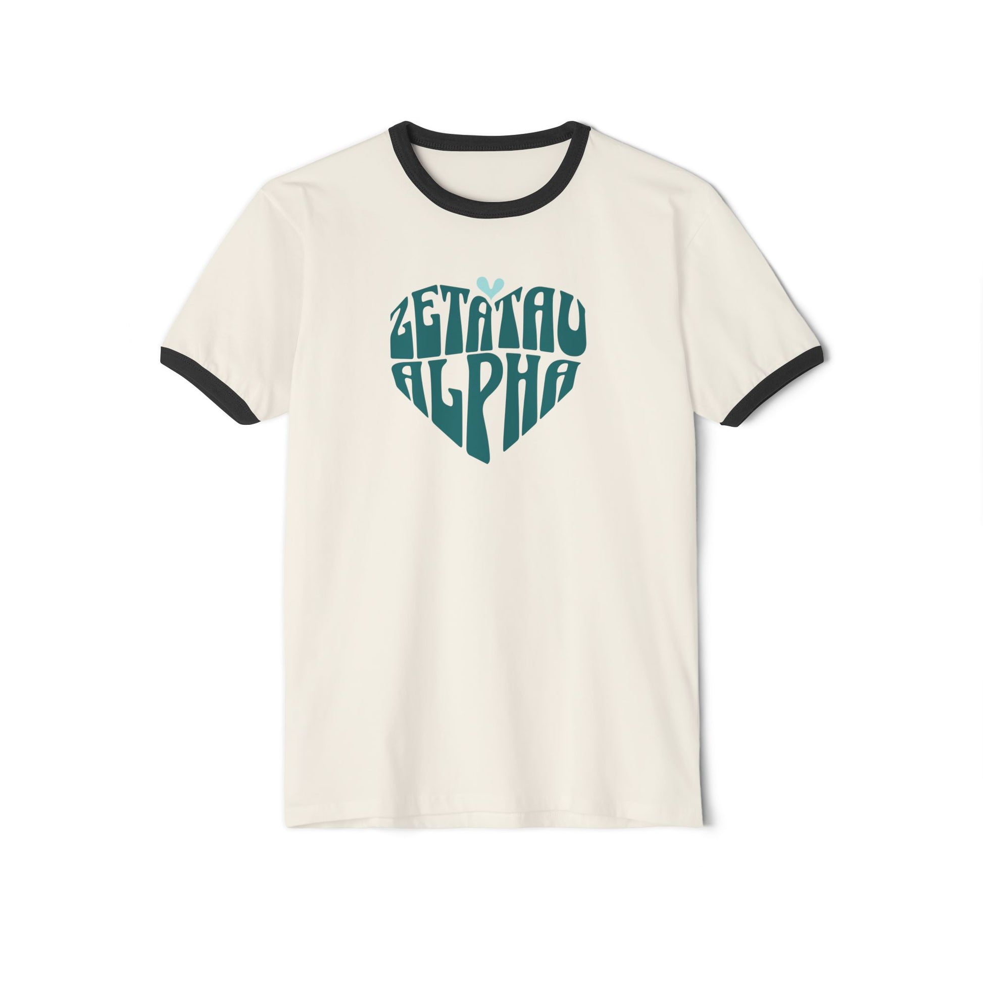 Zeta Tau Alpha Heart Ringer Tee - Ivy Society
