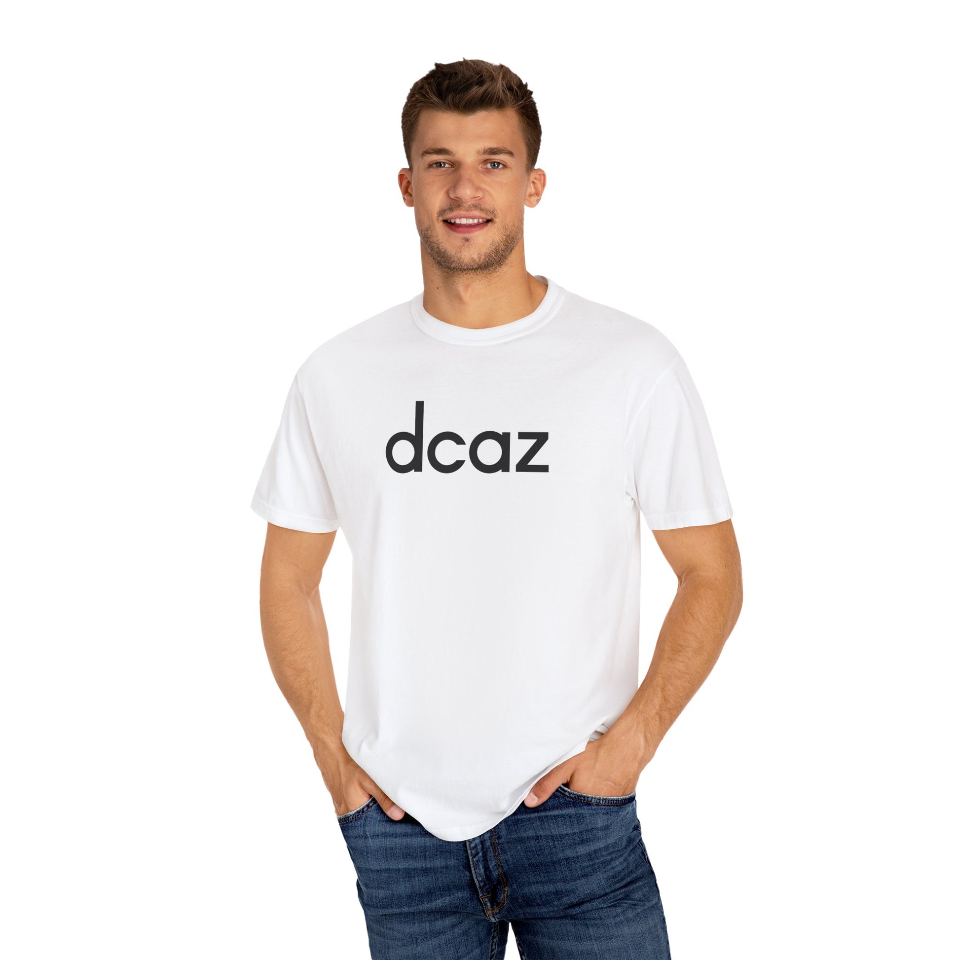 DCAZ T Shirt Large Logo Black - Ivy Society