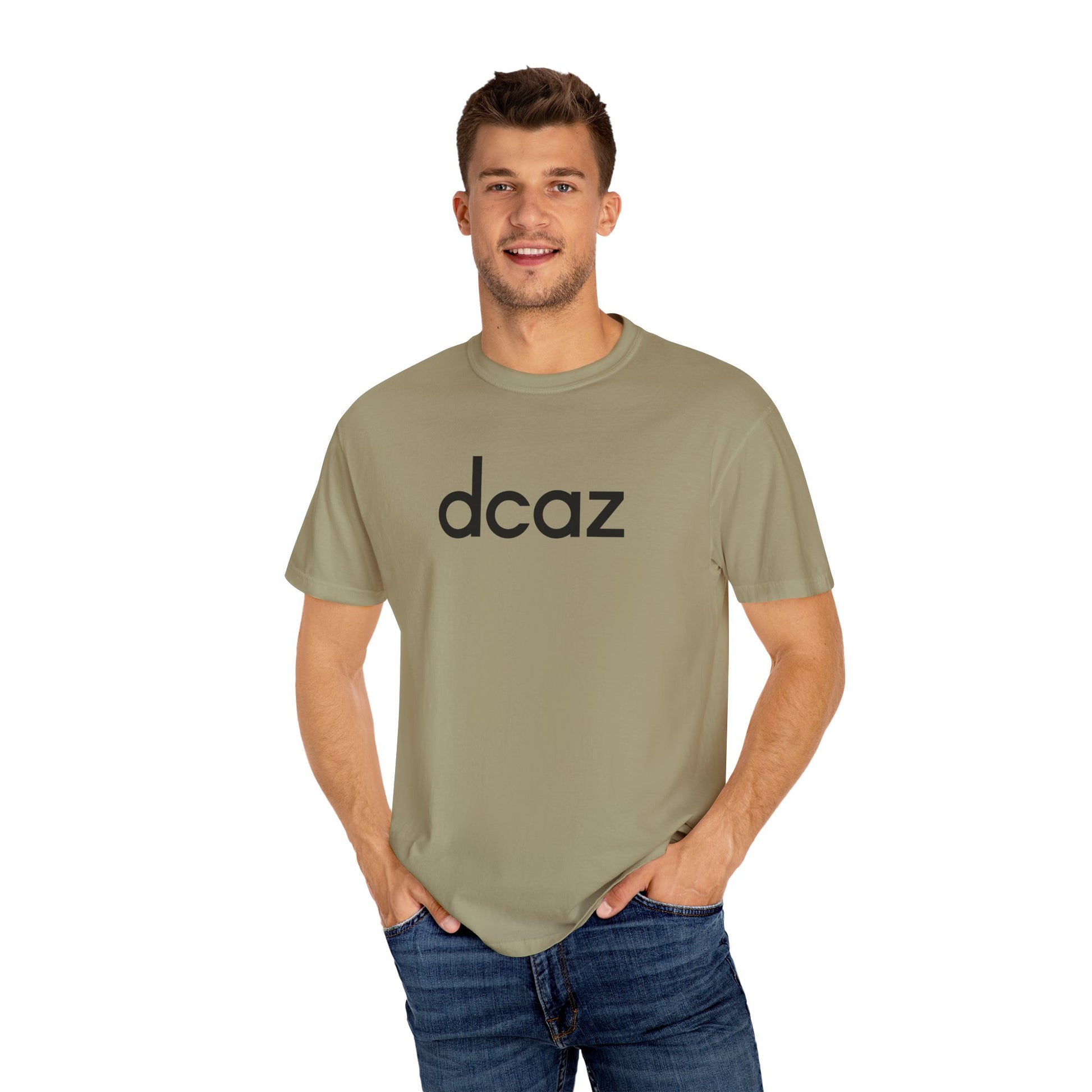 DCAZ T Shirt Large Logo Black - Ivy Society