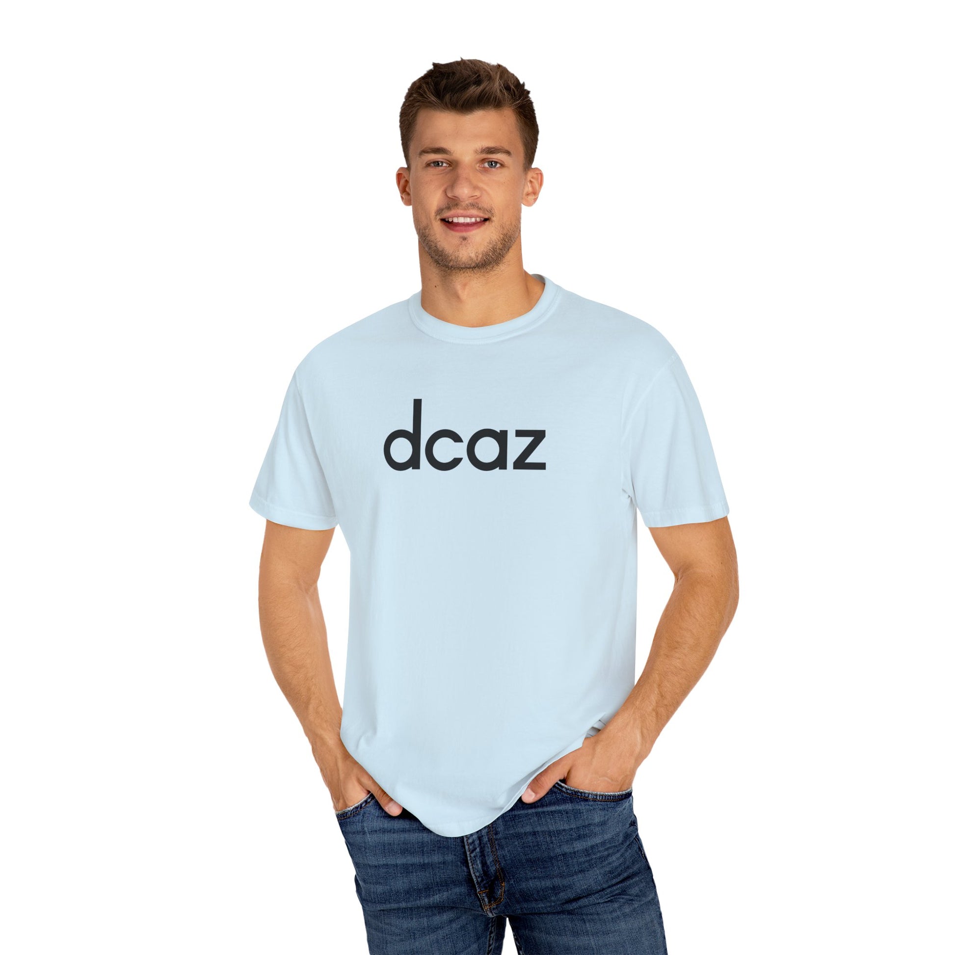 DCAZ T Shirt Large Logo Black - Ivy Society