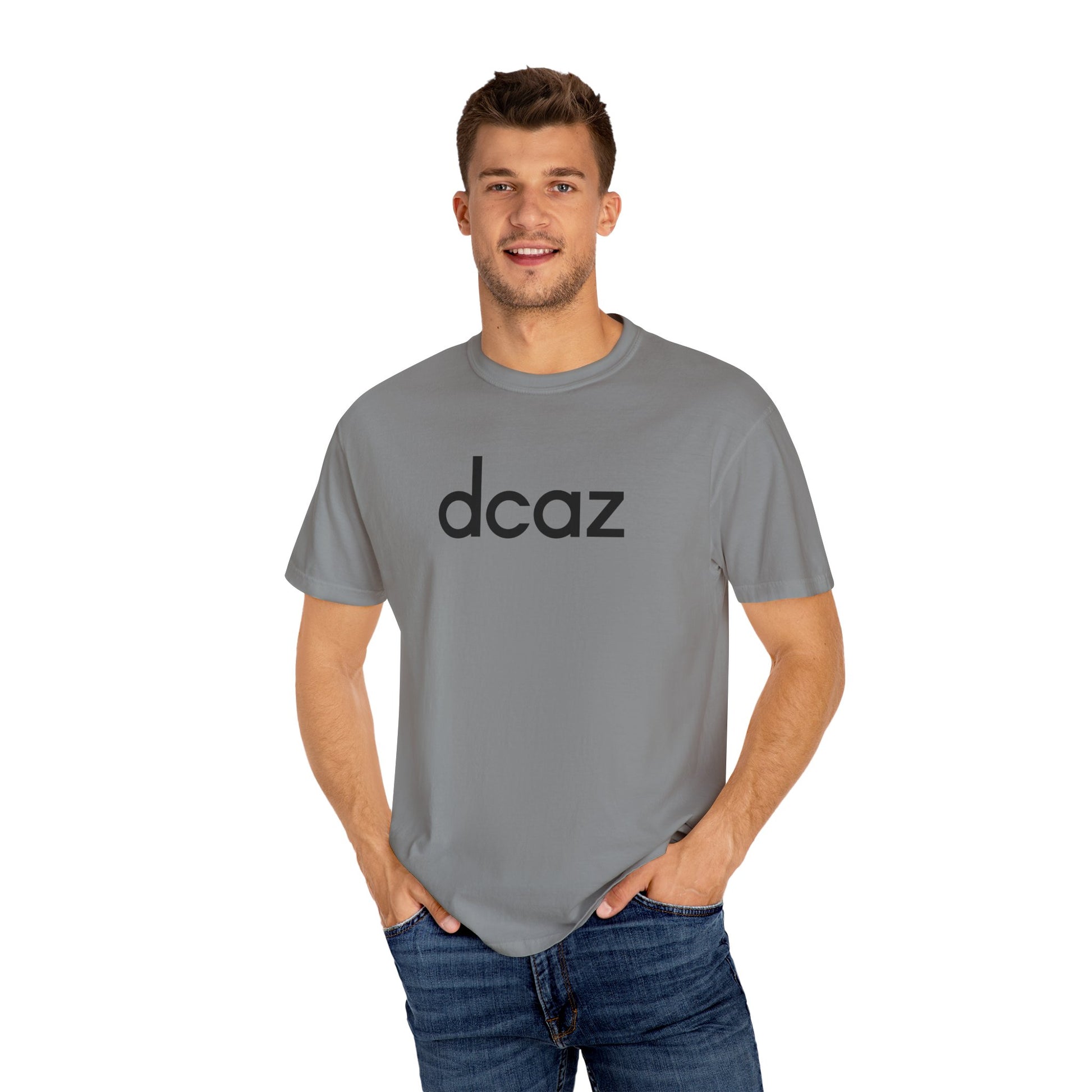 DCAZ T Shirt Large Logo Black - Ivy Society