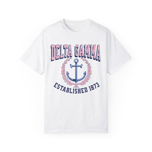 Delta Gamma Anchor T-Shirt - Ivy Society