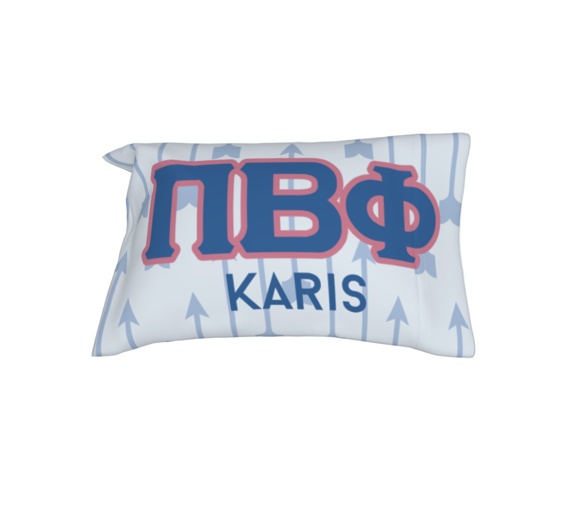 Pi Beta Phi Personalized 100% Silk Pillowcase - Ivy Society