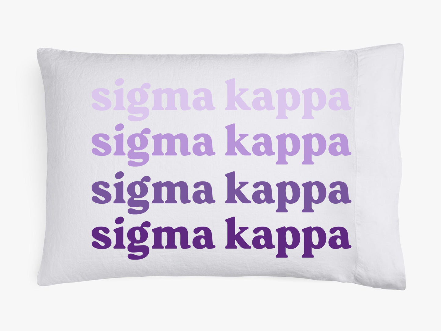 Sigma Kappa Ombre Pillowcase - Ivy Society