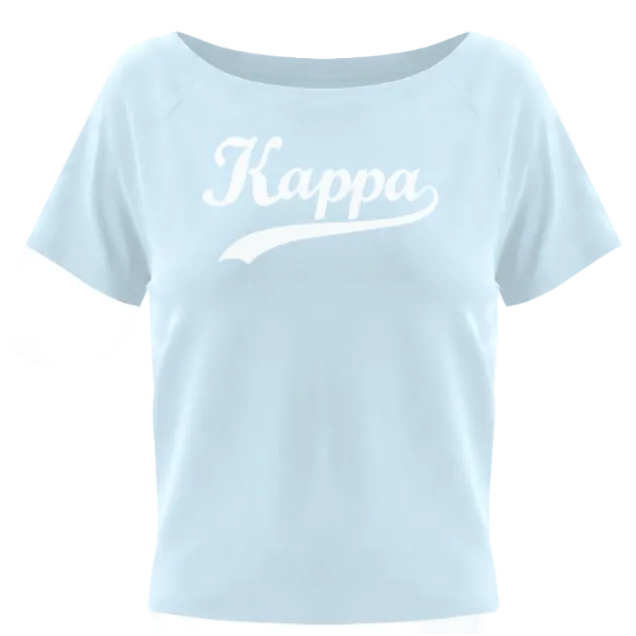 Kappa Kappa Gamma Off the Shoulder Tee