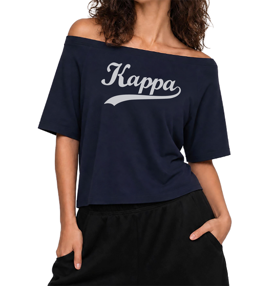 Kappa Kappa Gamma Off the Shoulder Tee