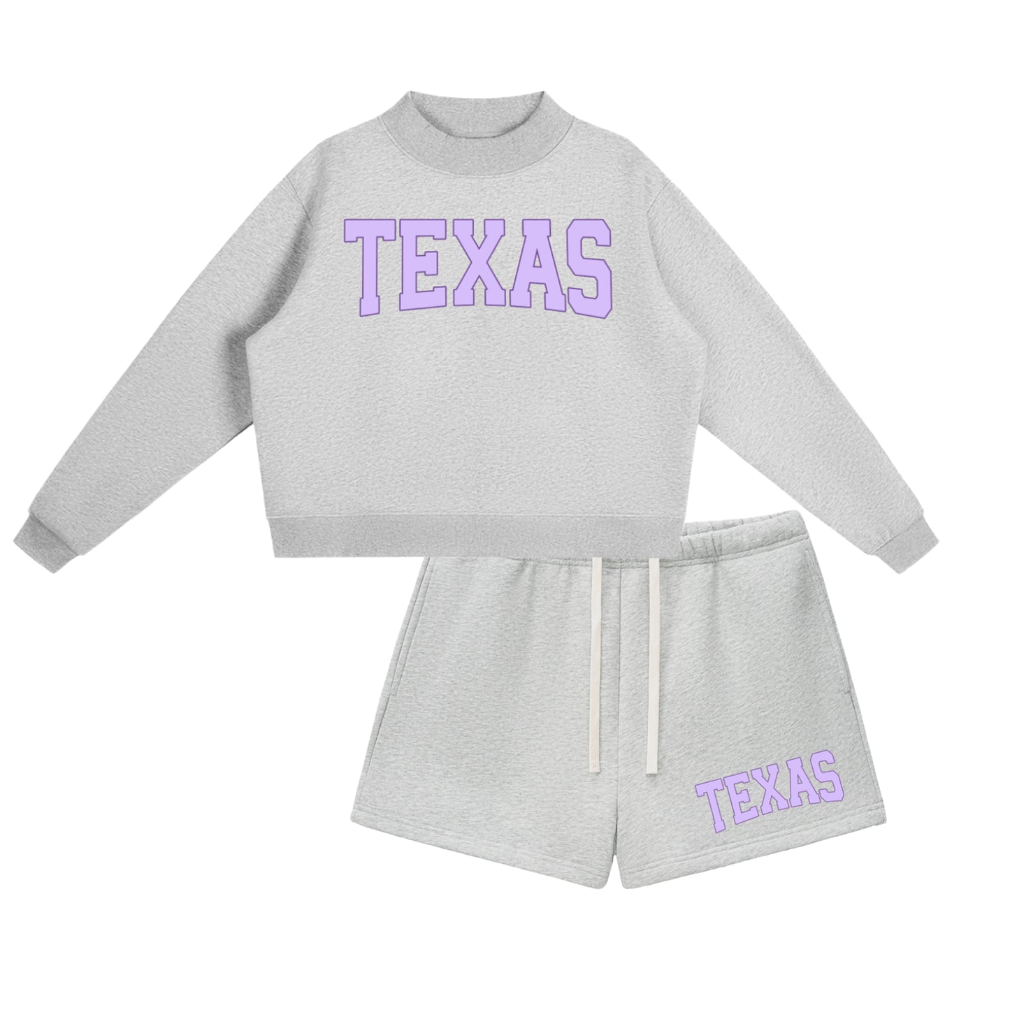 Miss Teen International "Texas" Mock Neck Sweatshirt - Ivy Society