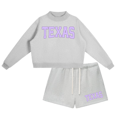 Miss Teen International "Texas" Mock Neck Sweatshirt - Ivy Society