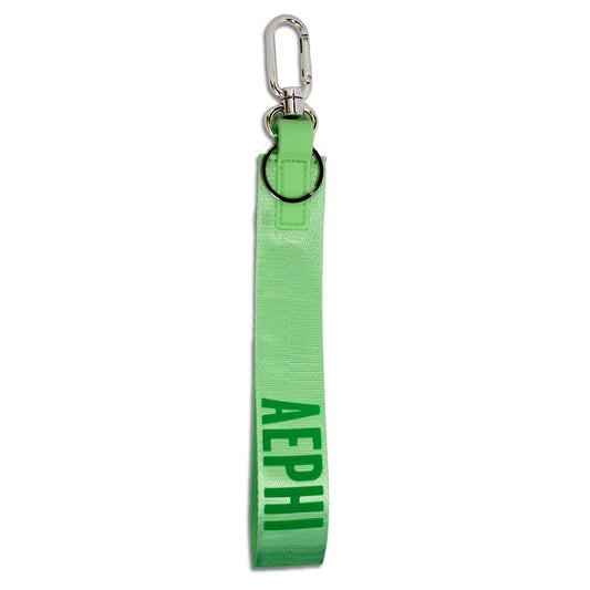 Alpha Epsilon Phi Wristlet Keychain