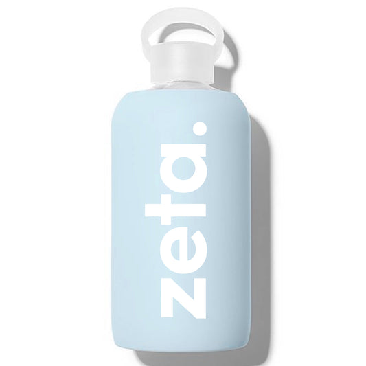 Zeta Tau Alpha Glass Water Bottle