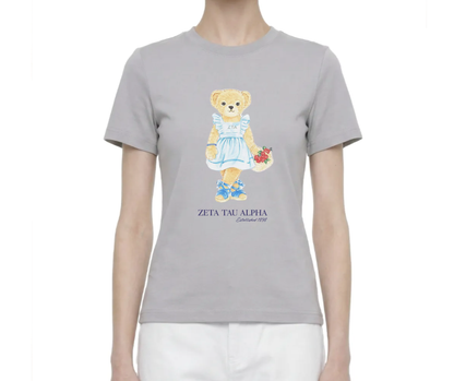 Zeta Tau Alpha Bear T Shirt